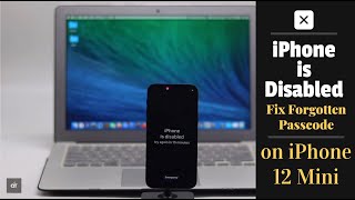 FIX iPhone 12 Mini is Disabled! How to Unlock Disabled iPhone 12 mini without Passcode!