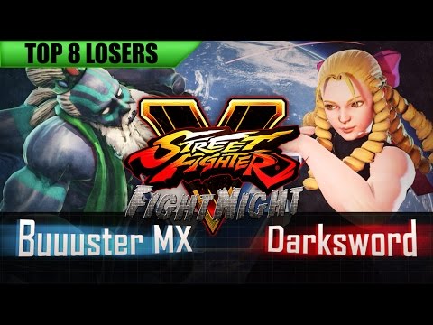 【TOP 8 Losers】Buuuster MX (Dhalsim) vs Darksword (Karin) - SFV Fight Night #11