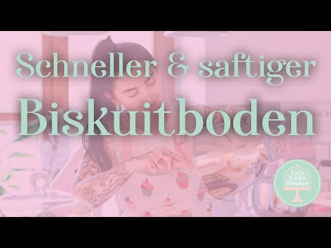 Biskuit Rezept - schnell und einfach