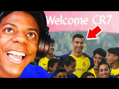 iShowSpeed Reacts To Ronaldo's Ali Nassr Ceremony