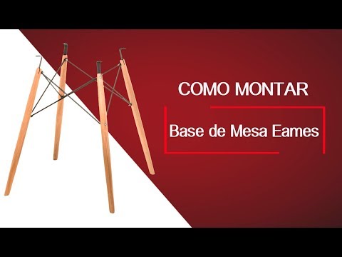 Como montar a Base de Mesa Eames