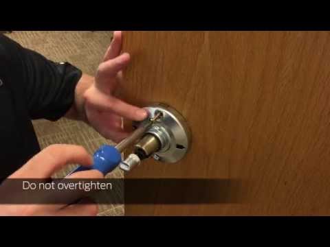 Falcon K Series Lock Installation