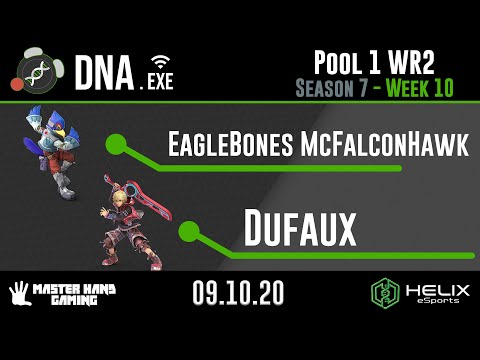 DNA.EXE S7:W10 - EagleBones McFalconHawk (Falco) vs DuFaux (Shulk) - Pool 1 WR2
