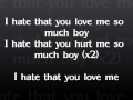 I Hate That You Love Me - Diddy Dirty Money ...