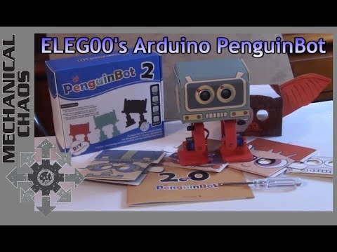 Arduino Based Penguin bot project by Elegoo