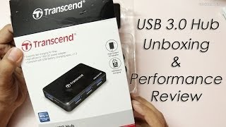 Transcend USB 3.0 4 Port Powered USB Hub Review