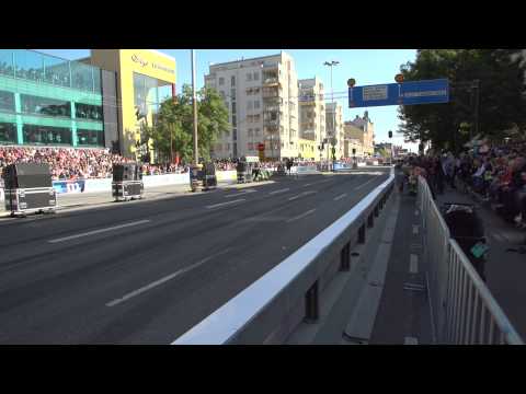 Caterham F1 Marcus Ericsson Örebro Race Day, very loud sound