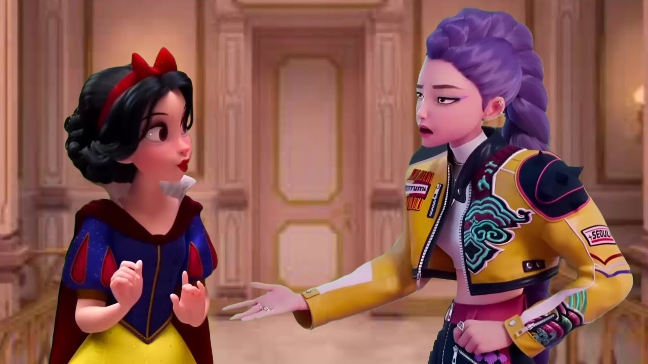 Practice Shadowing: Kpop Demon Hunters meets Disney Princesses ...