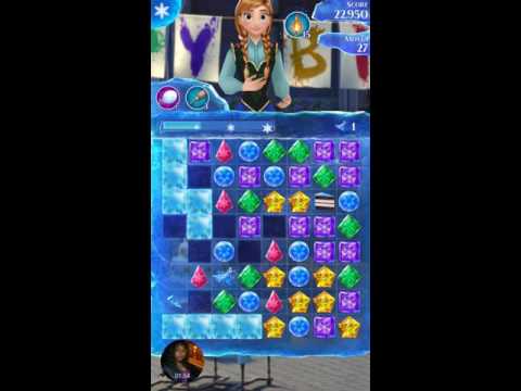 Frozen free fall game play build the ice sculptures level 211