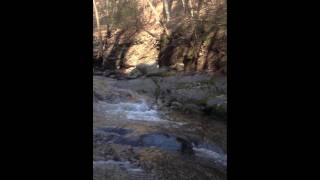 preview picture of video 'Hiking Pocono Mountains Waterfalls Delaware Water Gap Slateford Farms'