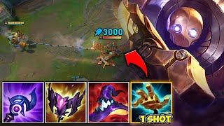 BLITZCRANK BUT I HAVE 900 AP AND MY HOOK ONE SHOTS YOU (DODGE Q OR DIE)