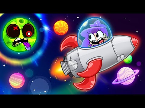 🔴 LIVE – Tickle Tickle Zombie Planets! 🪐🧟‍♂️ Space Adventure with Viv and Denny | Kids Cartoon!