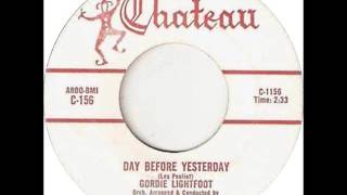 Gordon Lightfoot - Day Before Yesterday