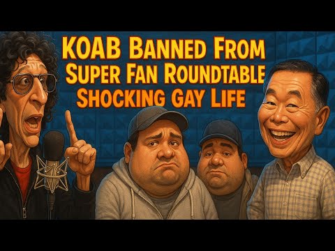 KOAB Banned From Super Fan Roundtable  Shocking Gay Life! - Howard Stern Show