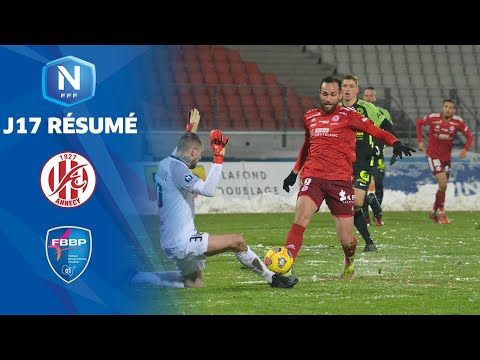 J17 I FC Annecy - Bourg-Péronnas 01 (2-0), le résumé I National FFF 2O21-2022
