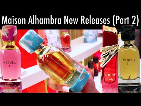 Maison Alhambra Nebula Series & More New Perfume Releases From Maison Alhambra 