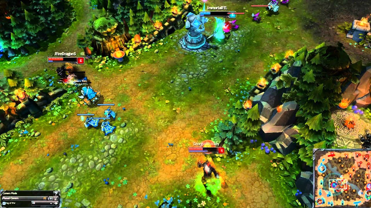 Liên Minh Huyền Thoại: những pha xử lý thần cmn thánh của đồng đoàn :v