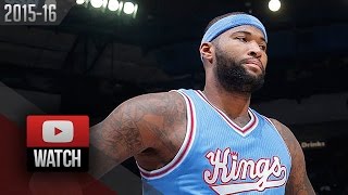 DeMarcus Cousins - Rajon Rondo - Sacramento Kings