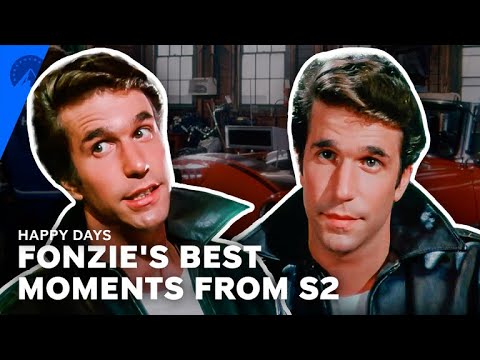 Happy Days | Fonzie's Best Moments From Season 2 | Paramount+