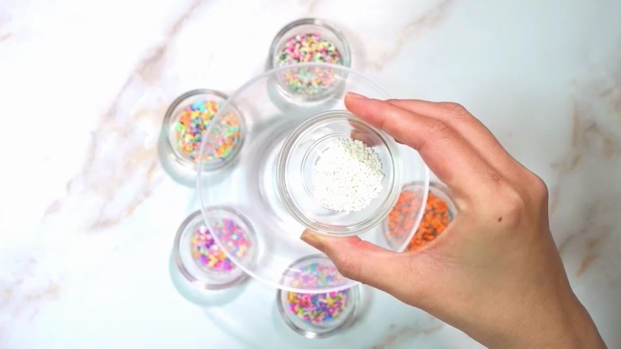 【ASMR】色んなパーツを入れてみた/DIY Slime 史莱姆 슬라임