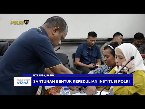 WAKAPOLDA PAPUA SERAHKAN SANTUNAN KEPADA KELUARGA PERSONEL YANG GUGUR SAAT BERTUGAS