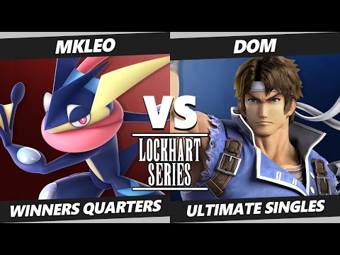 Lockhart Series SSBU - T1 | MkLeo (Greninja) Vs. T3 | Dom (Richter) Smash Ultimate Winners Quarters