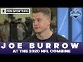 Joe Burrow speaks with the press at the 2020 NFL Combine | CBS Sports HQ