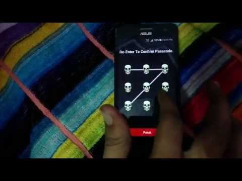 Skull Pattern Screen Lock Real Video