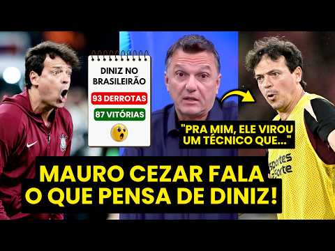 MAURO CEZAR SINCERO SOBRE DINIZ! “Pra mim, ELE VIROU UM TÉCNICO que…” | DEMITIDO DO CORINTHIANS!