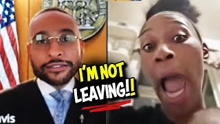Entitled Granddaughter REFUSES To Leave Grandma’s House… Then Starts ARGUING with the Judge!