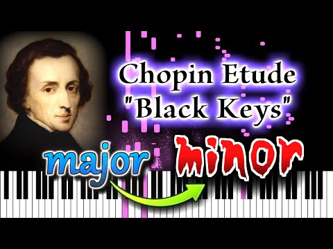 Have You Ever Heard Chopin Etude Op.10 No.5 "Black Keys" in MINOR KEY?