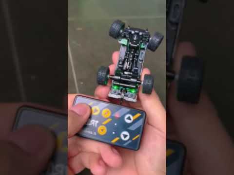 Mini RC Monster Truck 1/64 Scale #giftideas #rc #toys #trucks #offroad #cars #toys #bluecollar #fyp