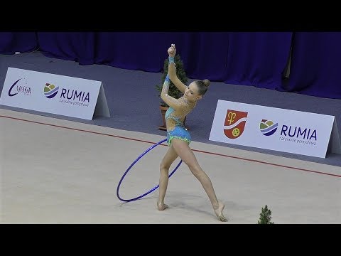 Gimnastyka artystyczna: Magdalena Karcz - PTG "Sokół" Kraków - DMP Rumia 2018