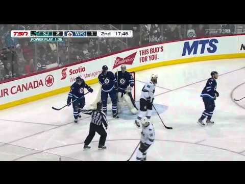 Sharks @ Jets Highlights 01/12/16