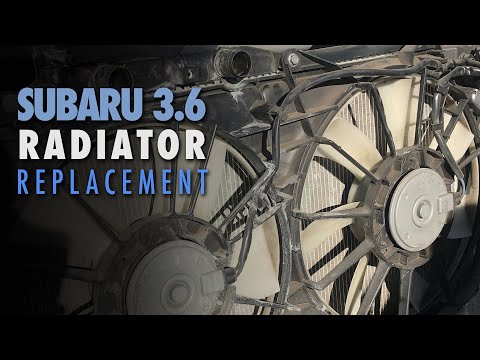 Subaru Outback 3.6 Radiator Replacement DIY | 2010-2014