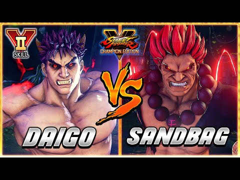 SFV CE 🔥 DAIGO (Kage) vs SANDBAG (Akuma) | Ranked Set 🔥 SF5 TenSFV