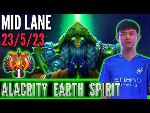 NGXSea.AlaCrity  [ Earth Spirit ]  Mid Lane Pro Gameplay - Dota 2 Full Game