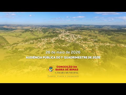 Audiência Pública da Câmara Municipal referente a Prestação de Contas o Executivo do 1º Quad/2026