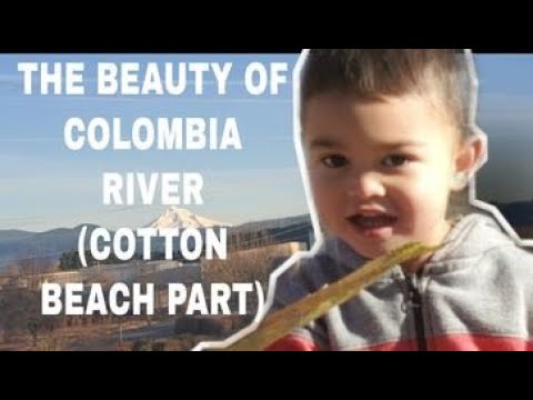 A DAY IN A LIFE OF ZEKE'S FIRST VLOG @ THE BEACH OF COLOMBIA RIVER (COTTON BEACH PART)