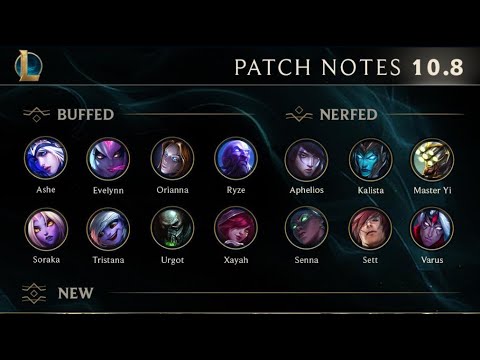 Patch 10.8 Rundown by Challenger support