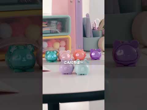 マイクロペットたちがおしゃべり中💭どうやらあたらしいお友だちがきたようです🐾#デジタル #かわいい #おもちゃ #マイクロペット #micropets