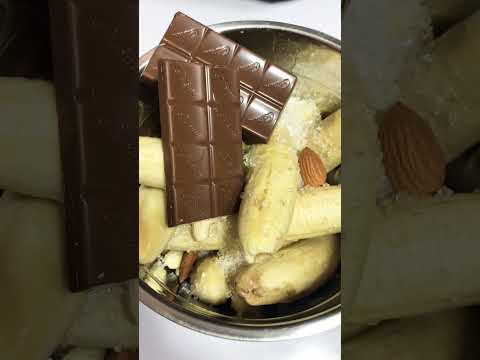 Chocolate Banana Shake  #shorts