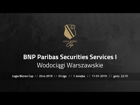 Skrót spotkania BNP I - Wodociągi Warszawskie ( Legia Biznes Cup Zima 2019 )