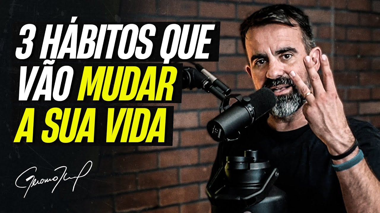 3 hábitos SIMPLES que vão mudar a sua vida – Como ter uma rotina com mais resultado