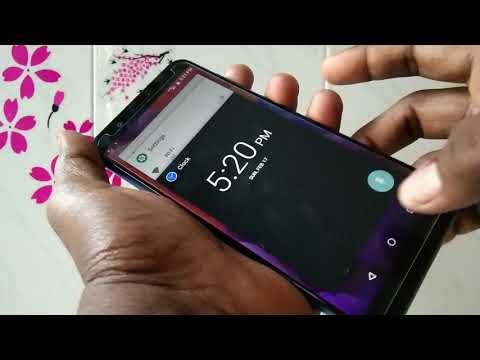 How to set alarm in Asus Zenfone Max Pro M1