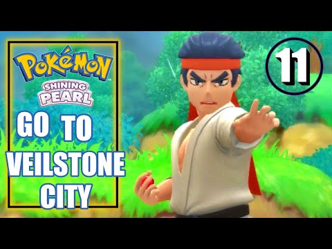 Pokemon Brilliant Diamond & Shining Pearl - Go to Veilstone City - Walkthrough Part 11
