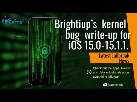 Brightiup’s kernel bug write-up for iOS 15.0-15.1.1 useful for Unc0ver