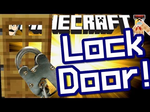 Ultimate Redstone Lockable Door Build