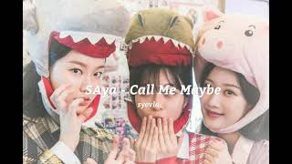 Download lagu SAya - Call Me Maybe (True Beauty OST Part.1) (slowed) mp3