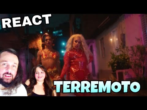 REAGINDO: LIA CLARK FT GLORIA GROOVE - TERREMOTO (CLIPE REACT)